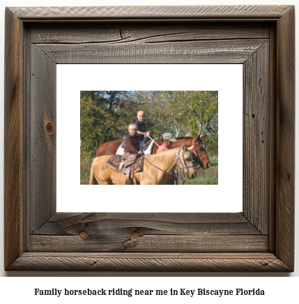 family horseback riding near me in Key Biscayne, Florida